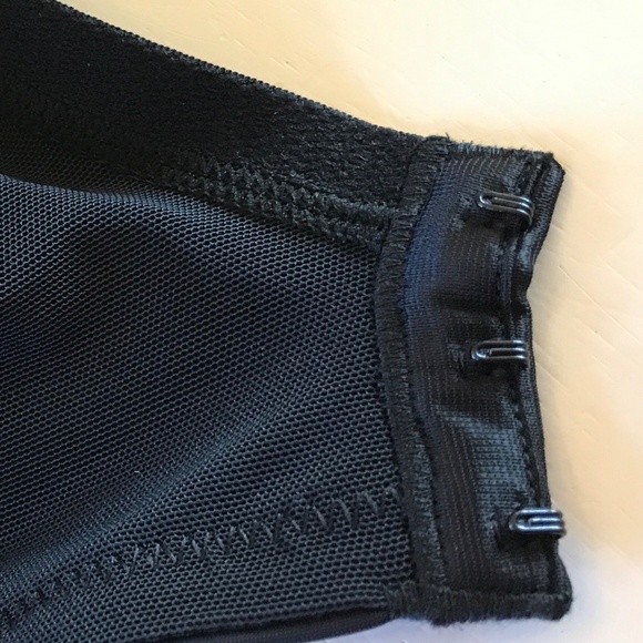 NWT PANACHE BLACK UNDERWIRE V-NECK UNLINED SPORTS BRA - Picture 12 of 12